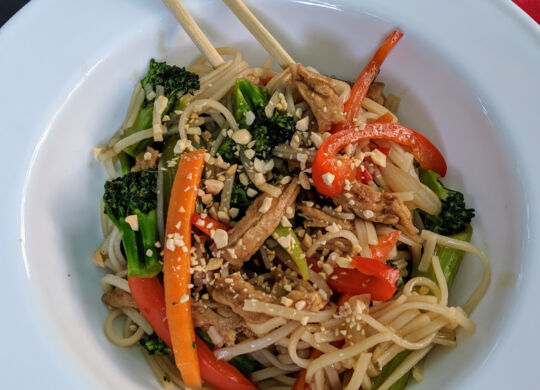 Sweet & Spicy Lo Mein