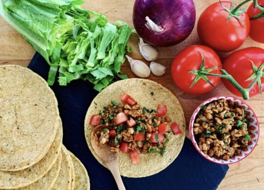 Tasty Tempeh Taco Filling