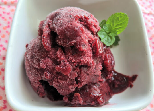 Berry sorbet