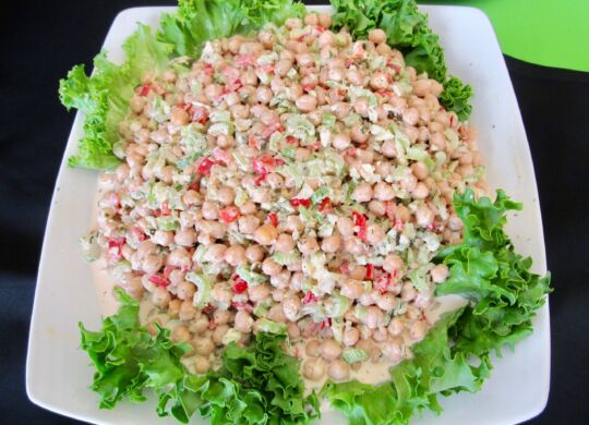 Chickpea salad