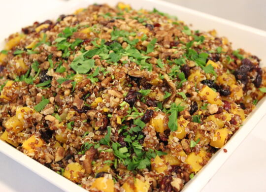 Quinoa & butternut squash