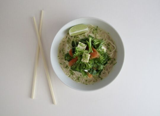 Thai Tofu Noodle Soup