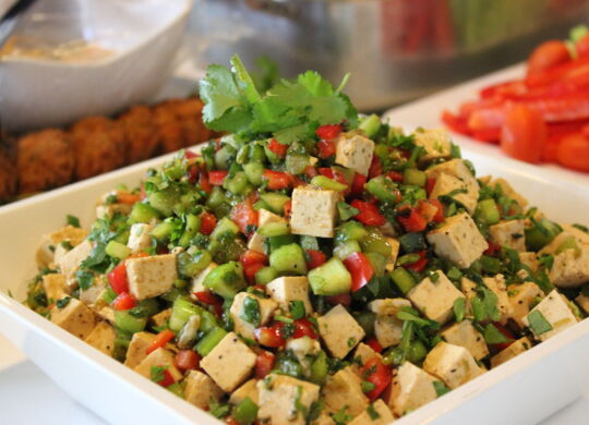 Tofu salad