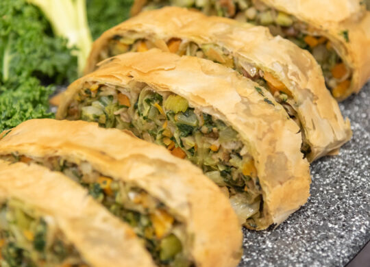 Vegetable wellington