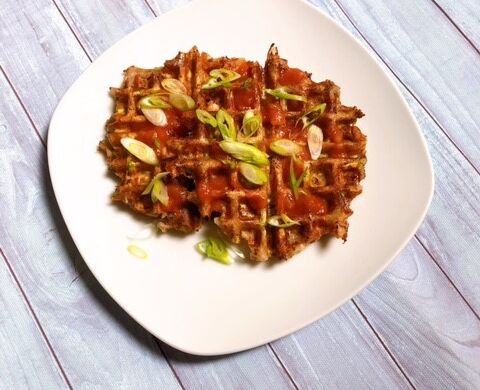 Red Bean Waffle Fritter