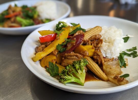 Smoky hoisin stir fry