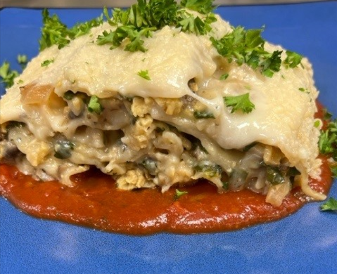 Chicken and Mushroom Lasagna