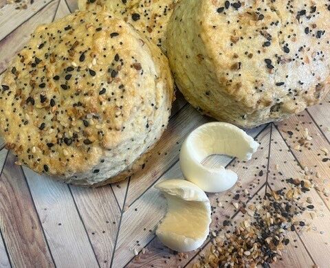 Everything But the Bagel Scones