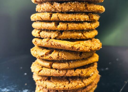 Ginger and Black Pepper Cookies