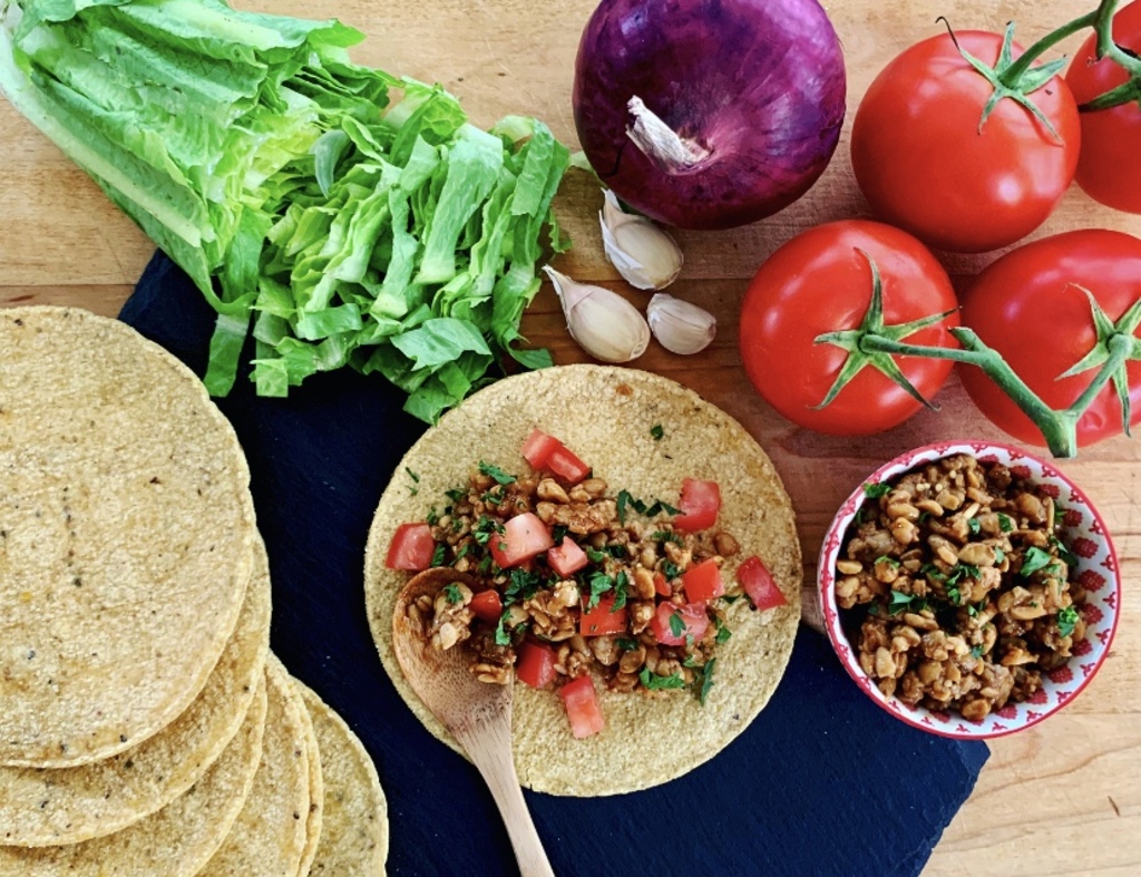 Tasty Tempeh Taco Filling