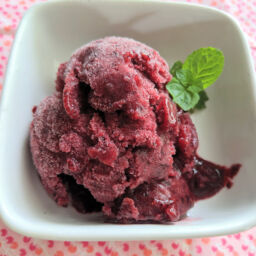 Berry sorbet