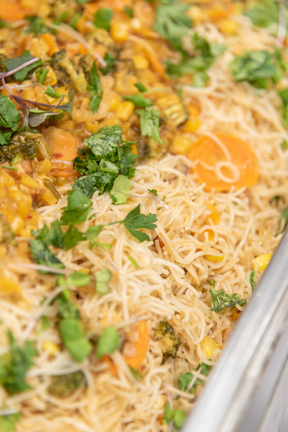 Spicy rice noodles