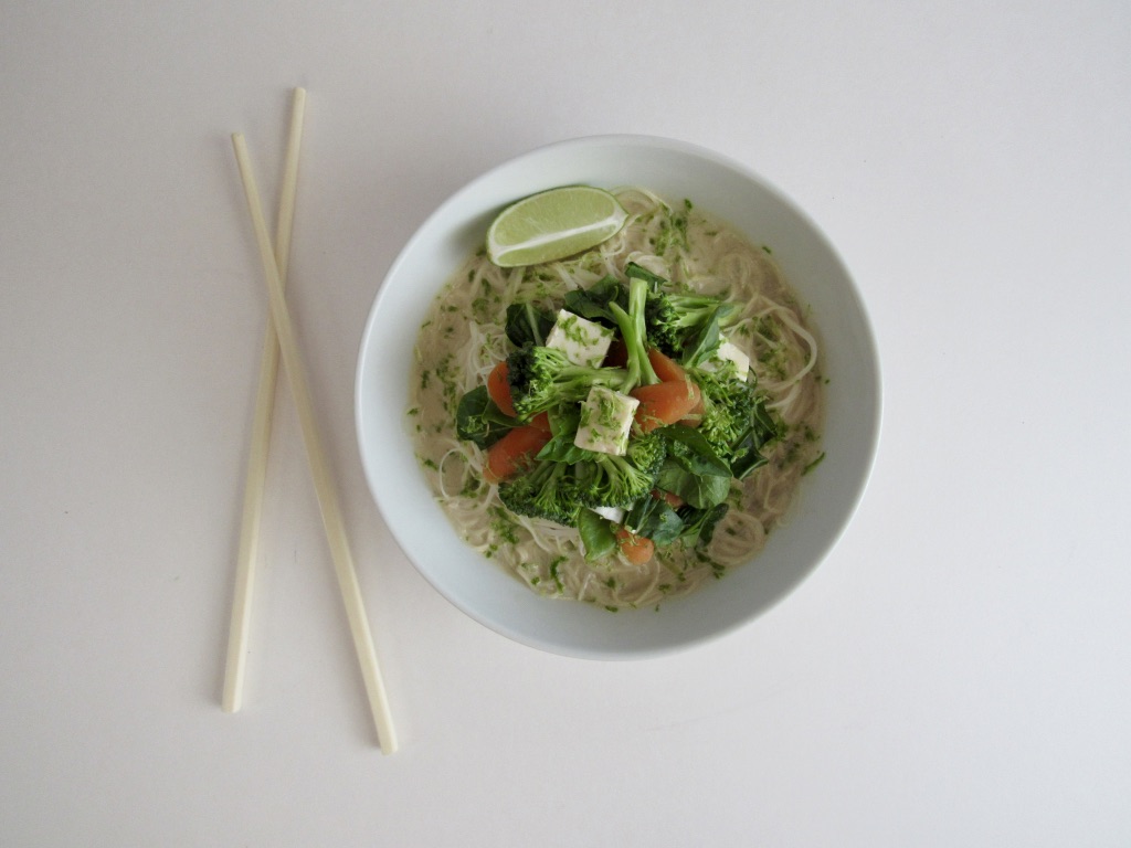 Thai Tofu Noodle Soup