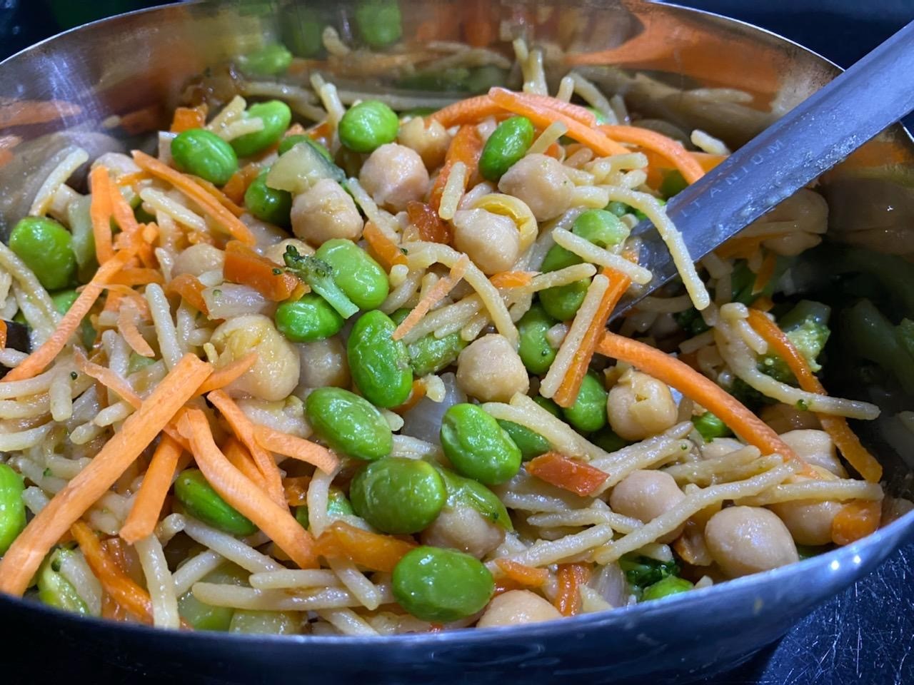 lo mein noodle bowl