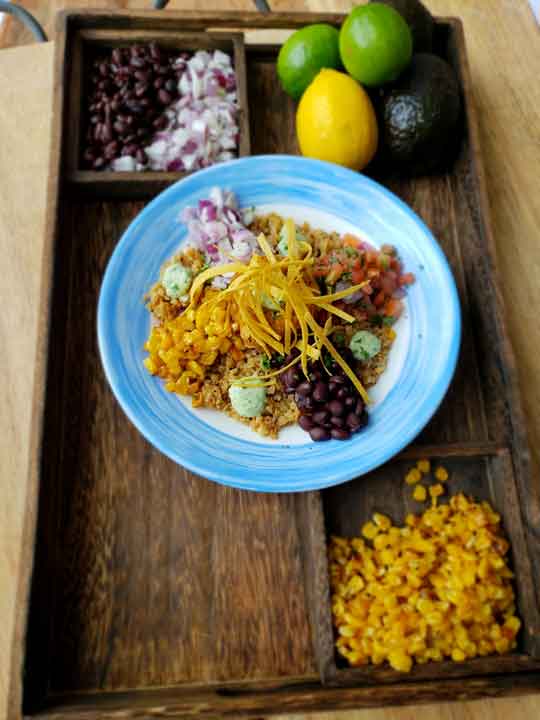 Mexican Cauliflower Rice Bowl - Forward Food