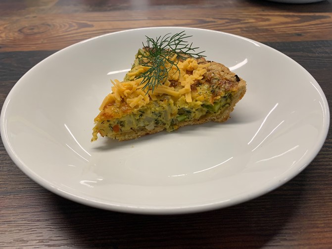 Asparagus Quiche