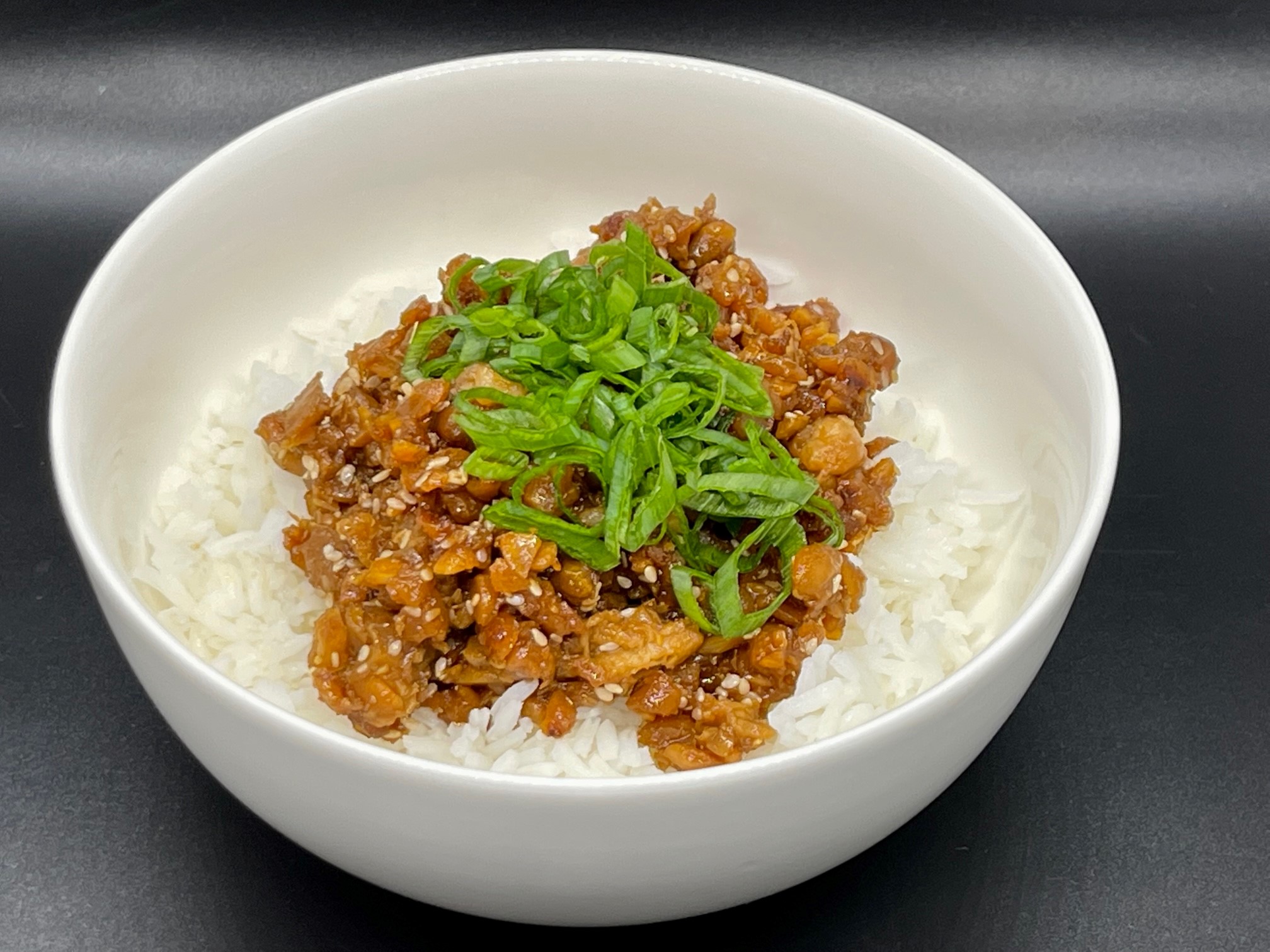 Sticky Sesame Tempeh