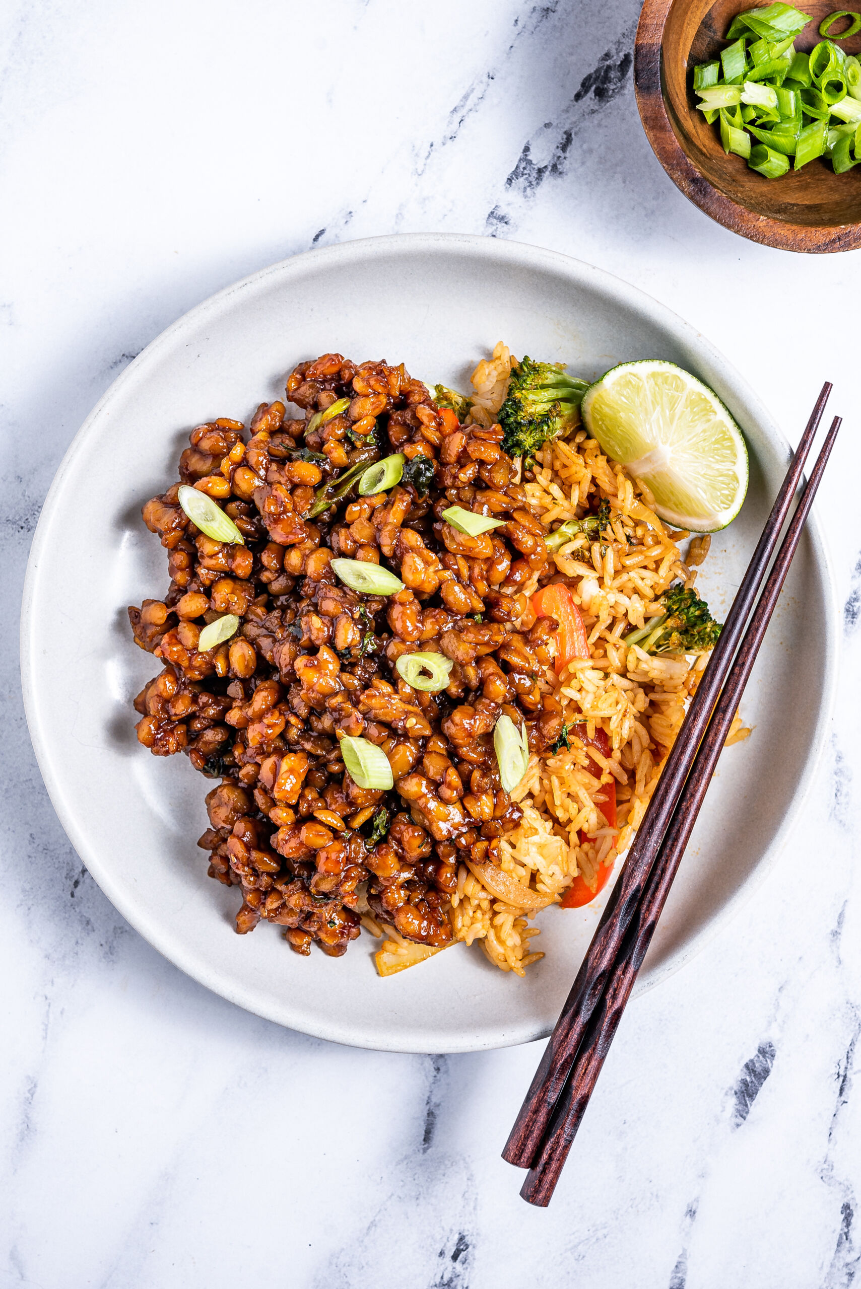 Tempeh fried rice