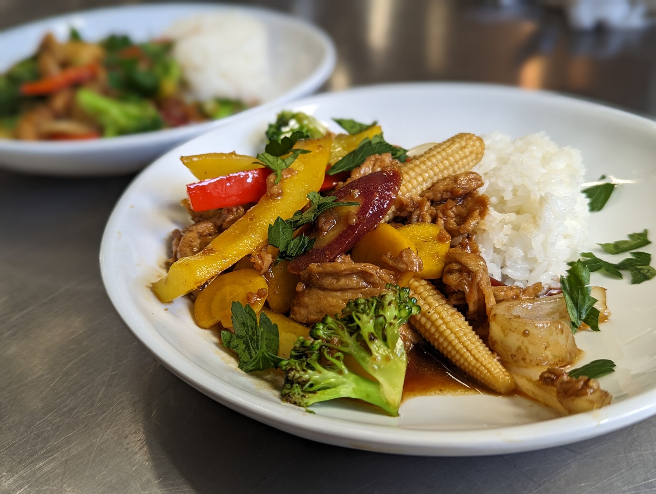 Smoky hoisin stir fry