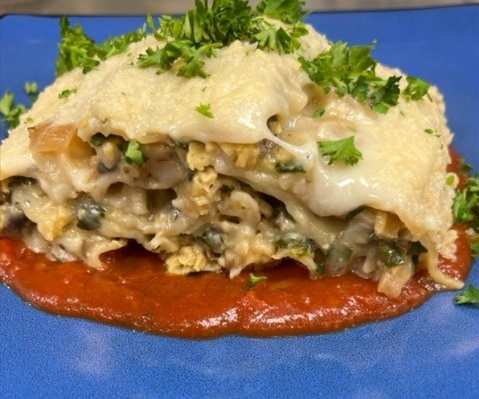 Chicken and Mushroom Lasagna