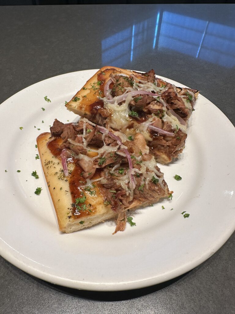 BBQ Jackfruit Flatbread