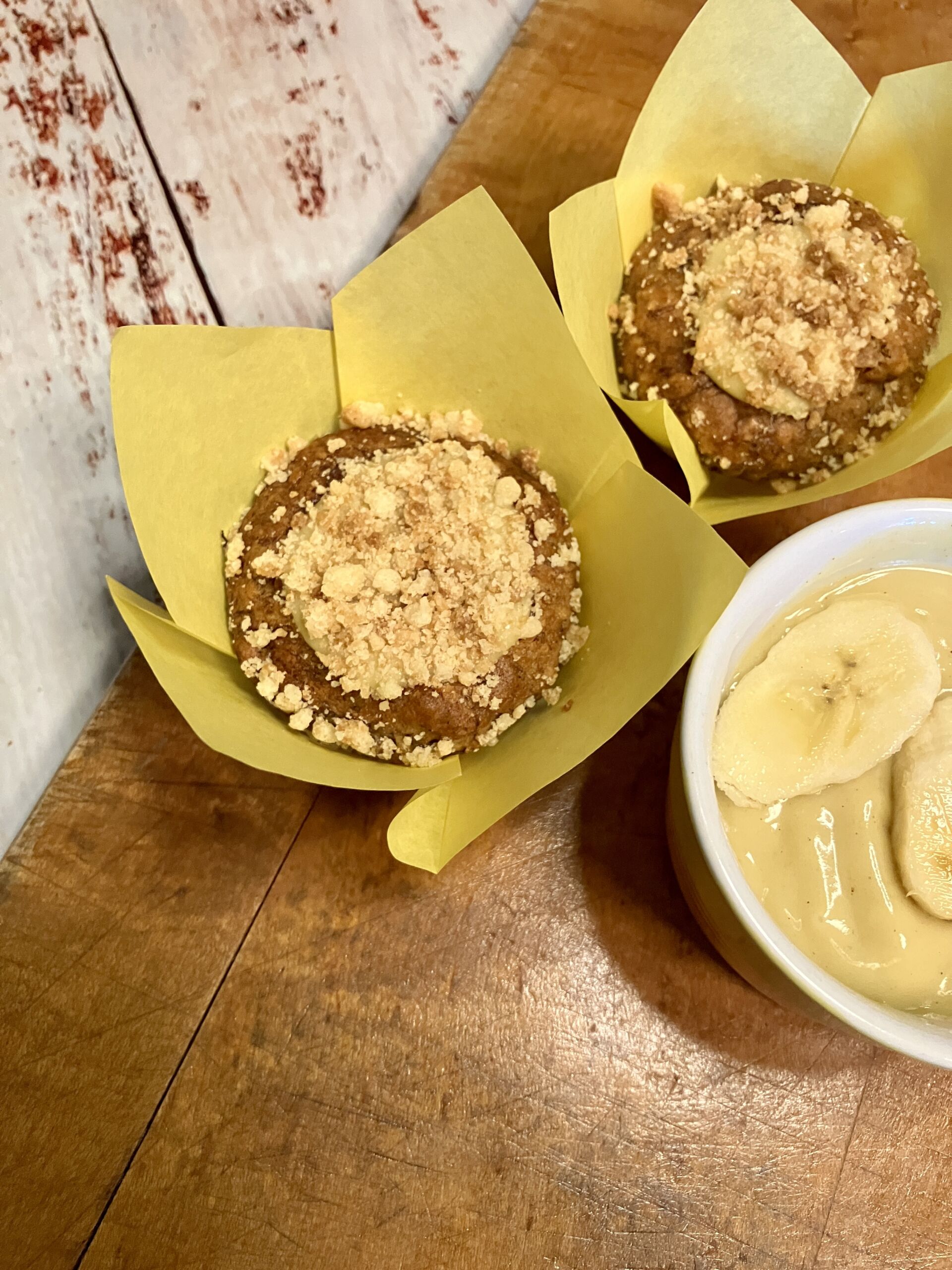 Banana Cream Muffin