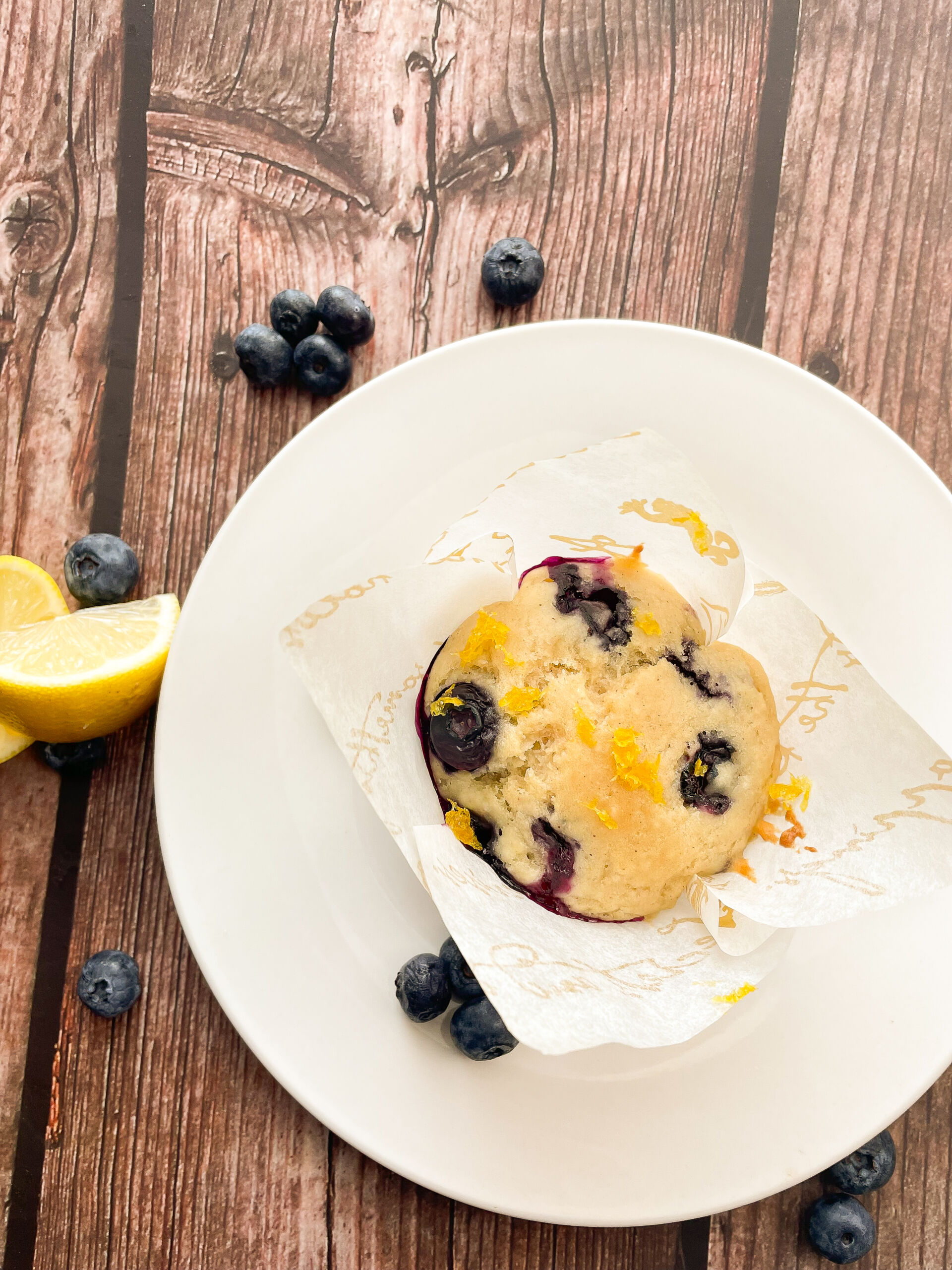 Lemon Blueberry Muffins