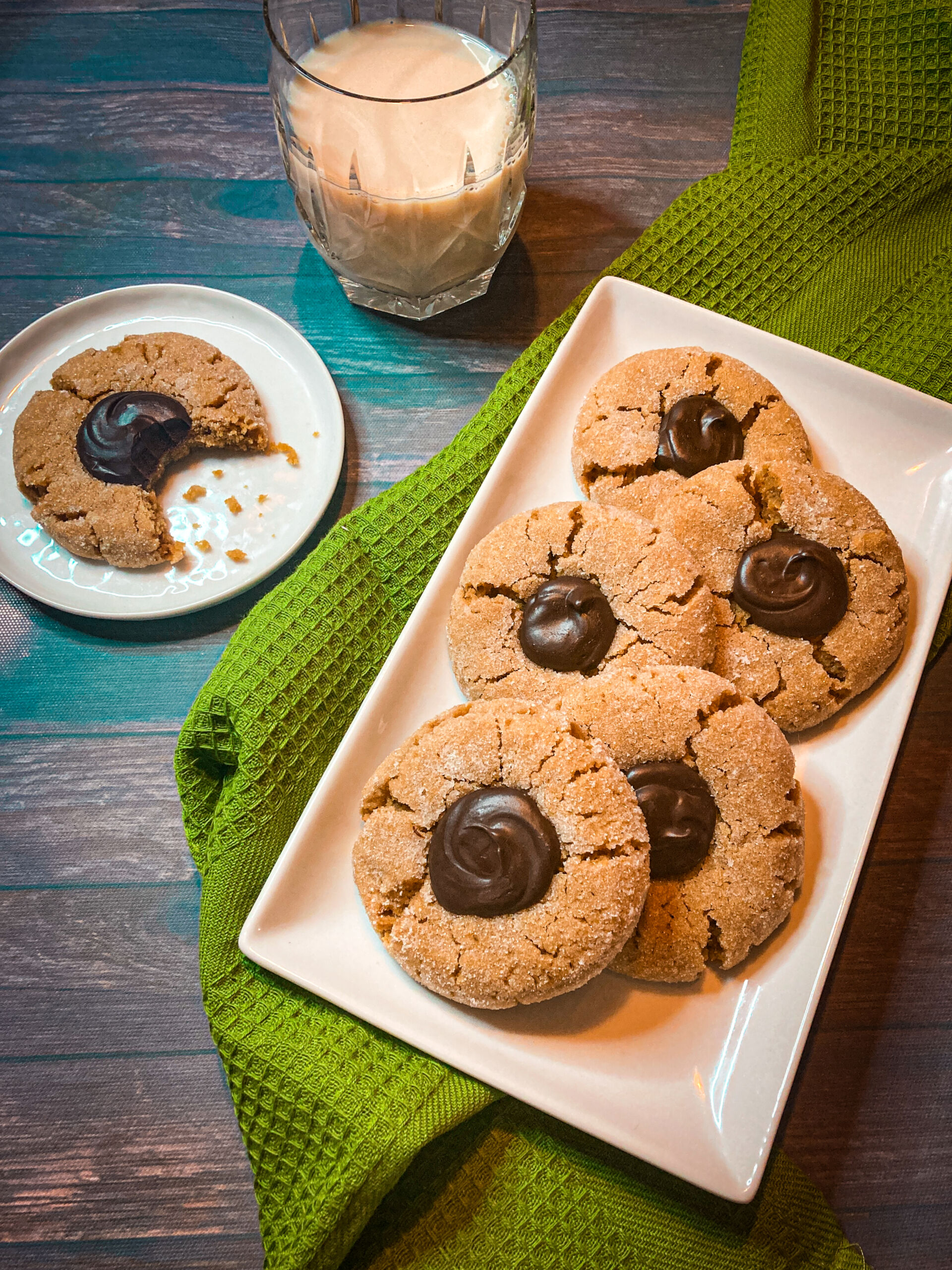 Peanut Butter Blossom Cookies