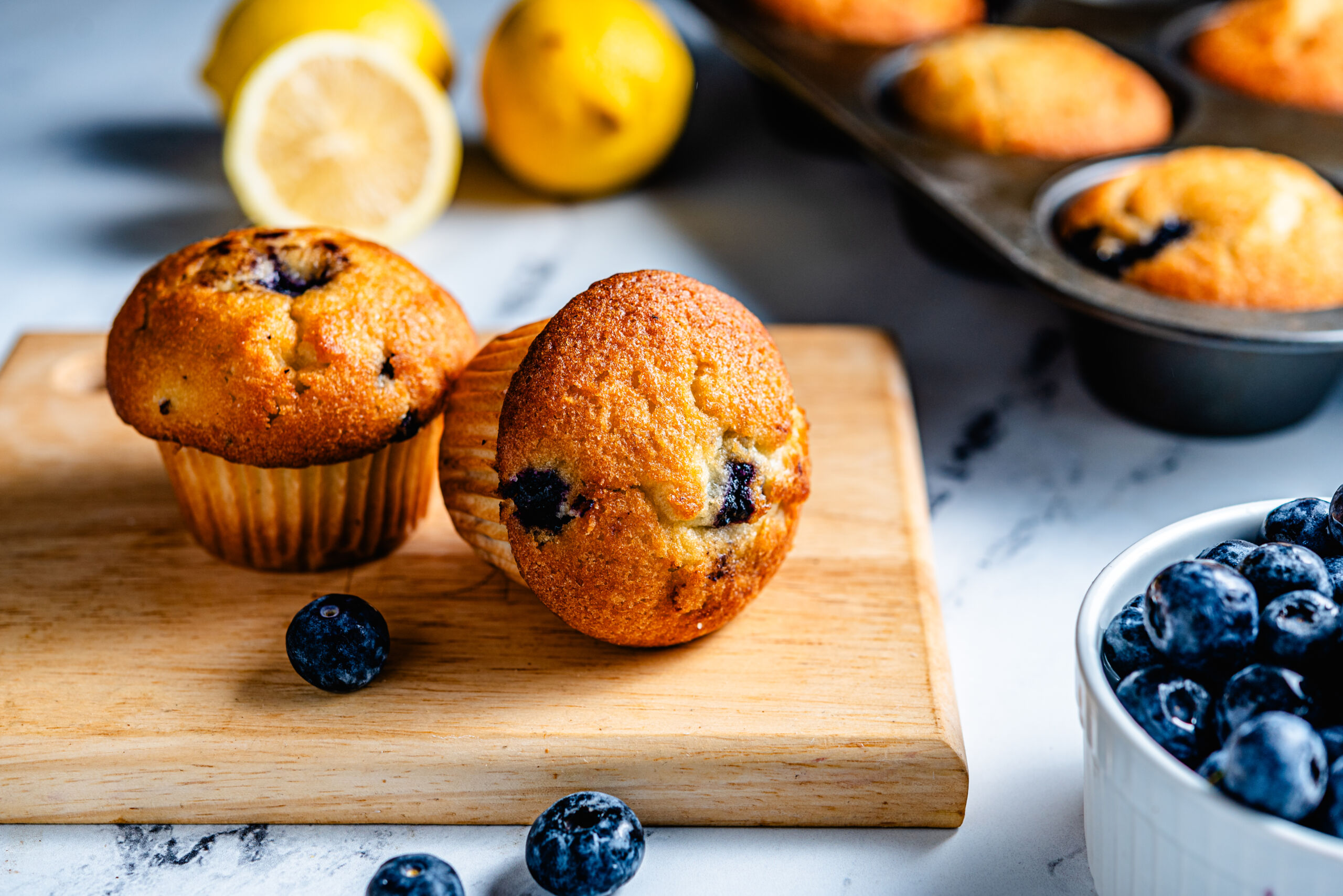 Lemon Blueberry Muffins