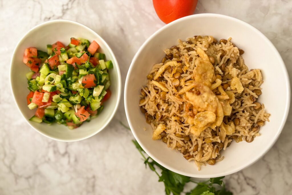 lebanese mujadara