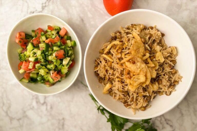 lebanese mujadara