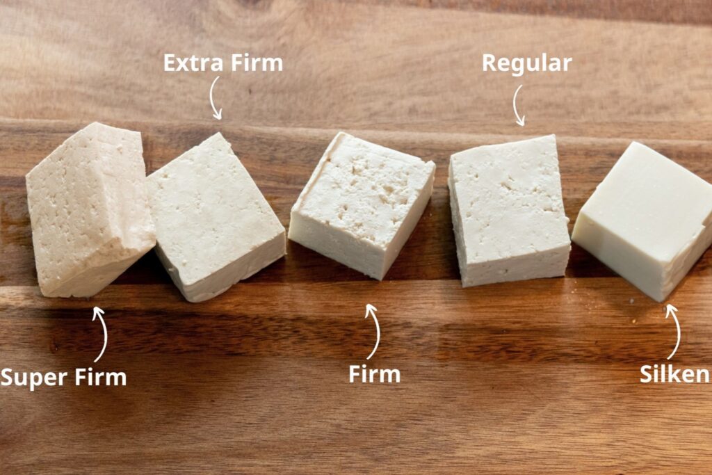 Types of tofu
