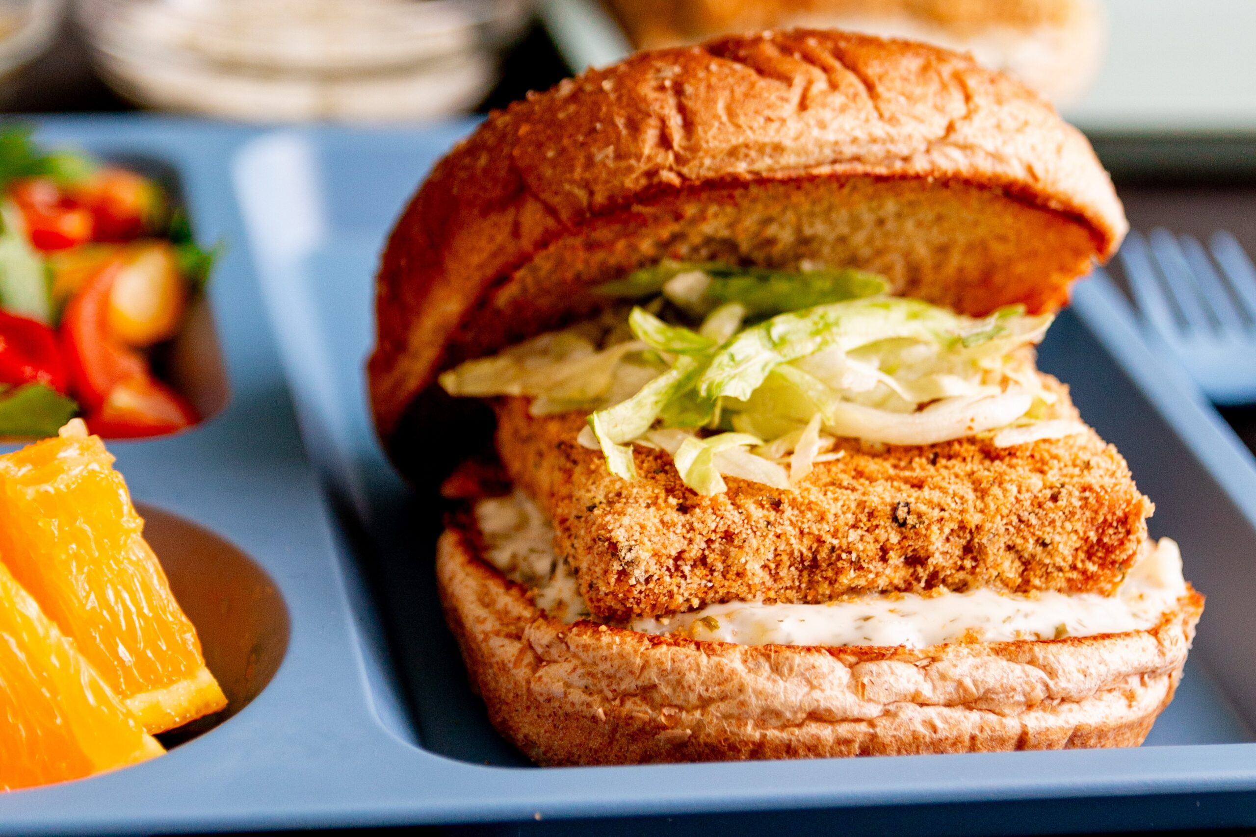 crispy sea sandwich