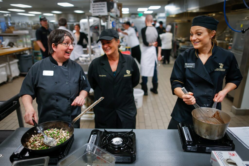 Chefs in the kitchen