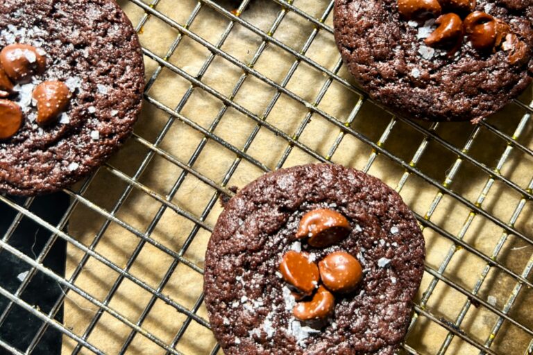 Mexican hot chocolate cookies