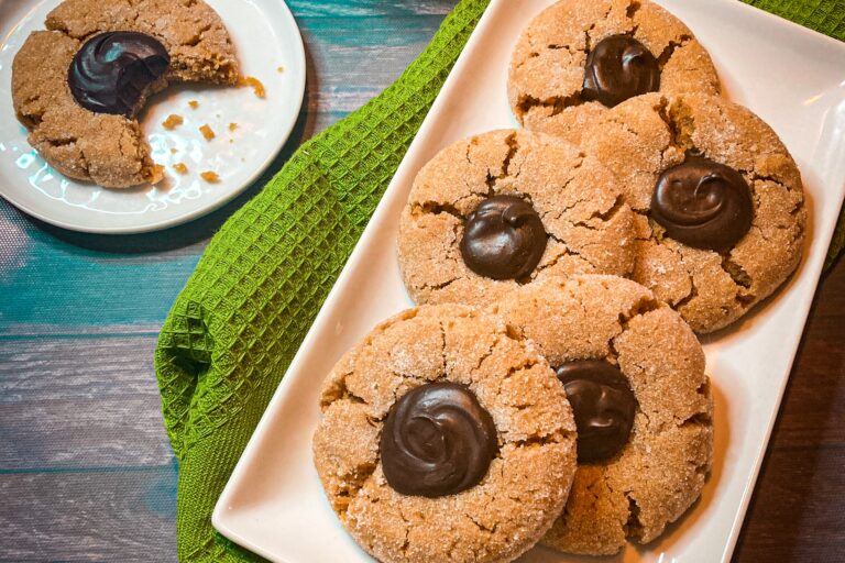 Peanut butter blossom cookies