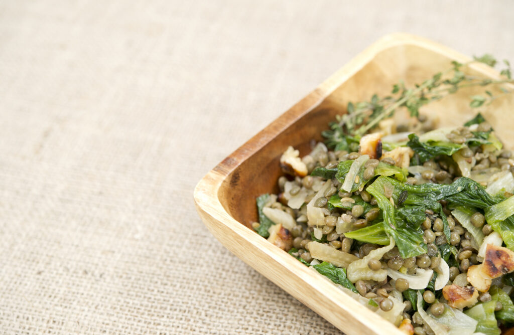 Lentil salad