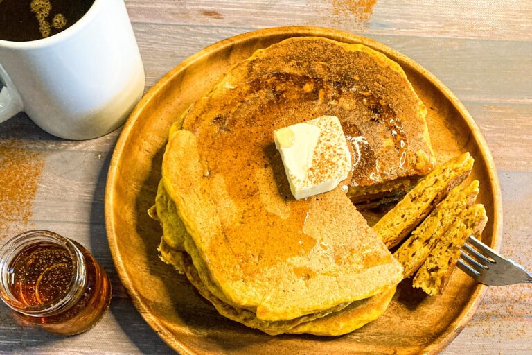 Pumpkin pancakes