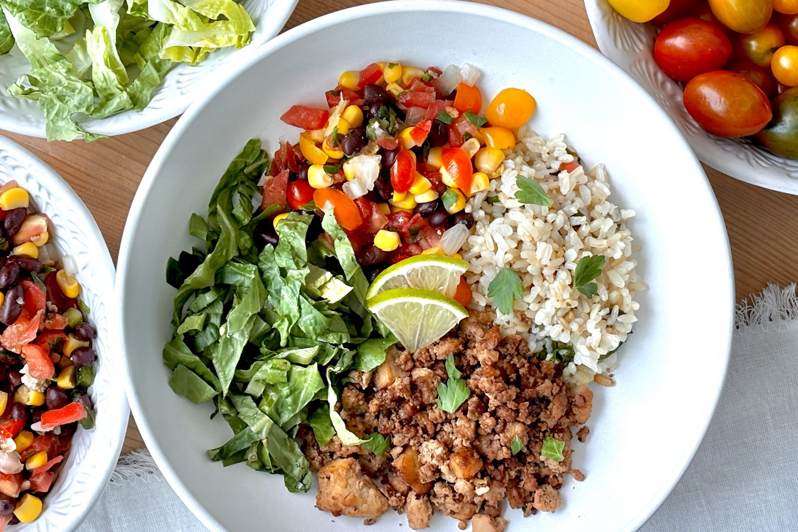 Tofu sofritas burrito bowl
