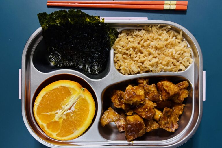 orange tofu