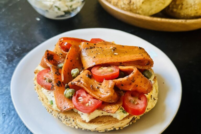 Smoky carrot strips